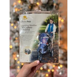 NWT JOGGER STROLLER  WEATHER‎ SHIELD